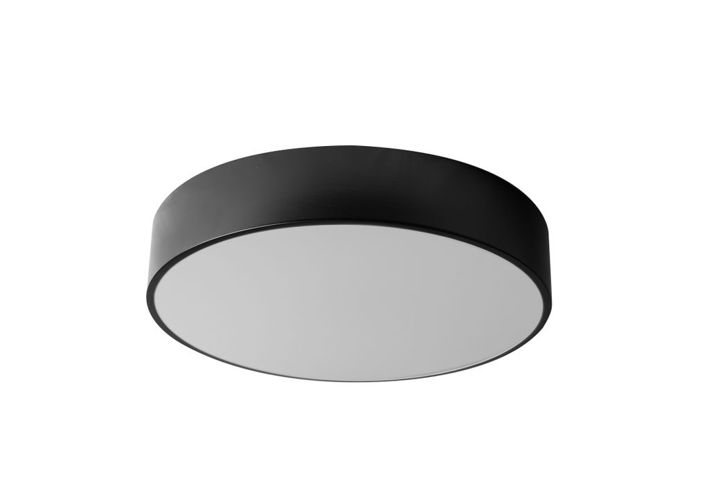 Lampa Plafon 50cm Okrągła Sufitowa app644-4c Czarna Zdjęcie produktu 
