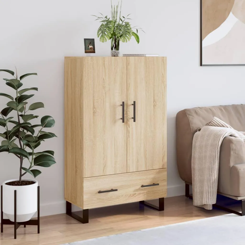 Mobile Credenza Alta vidaXL 69,5 cm - Risparmio Spazio in Rovere Sonoma
