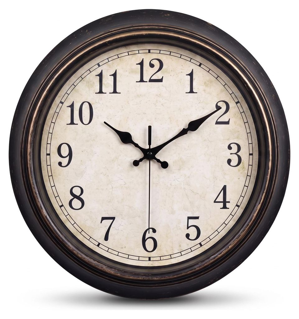 Sensahome horloge murale à quartz classique avec mouvement Image du produit 