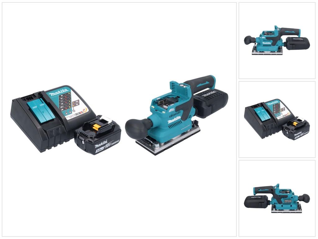 Levigatrice orbitale a batteria Makita DBO 382 RF1 18 V 93 Immagine del prodotto 