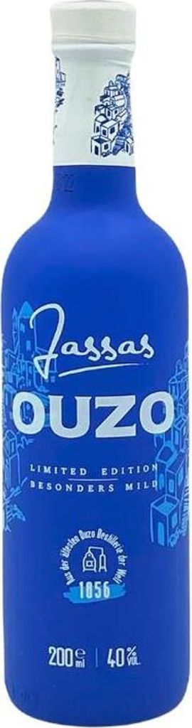 Jassas Ouzo 40% 0,2l | Limited Edition Produktbild 