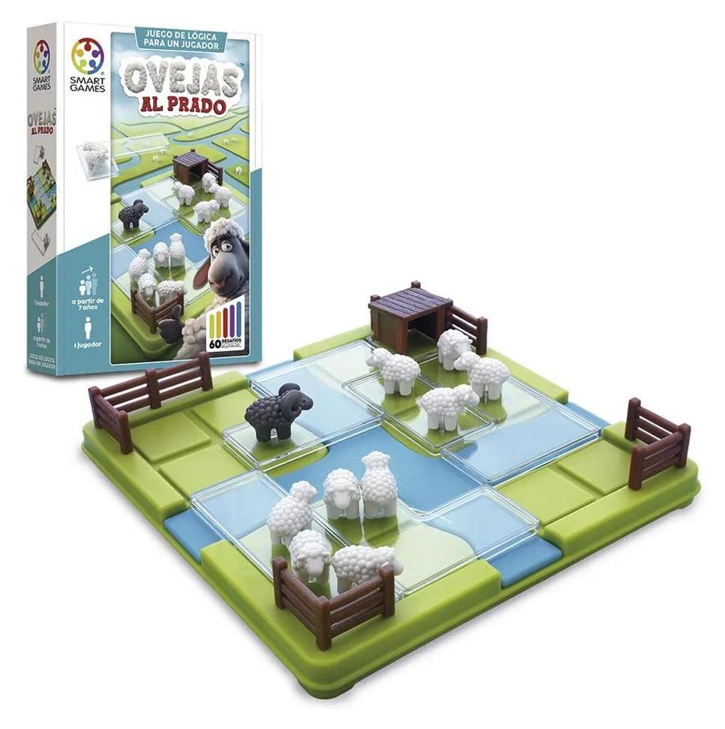 Smart Games Schafe Auf Der Wiese Brettspiel Grün Kinder Grün One Size