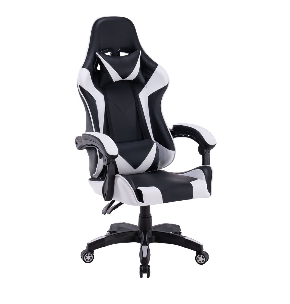 LEMBIT Gaming Stuhl - schwarz / weiß Produktbild 