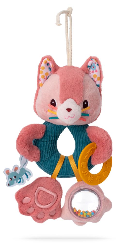 Lilliputiens Aktivitätsring Jeanne die Katze - Baby Spielzeug Ring