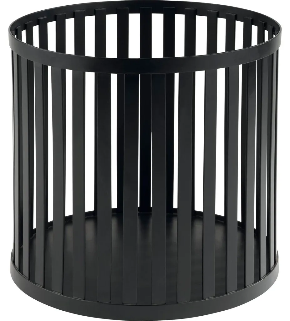 APS 15337 Corbeille de Table APS PLUS Noir Ø 21 cm pour Présentation