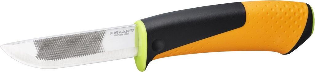 Fiskars Profimesser m. Feile integriertem Schärfer Produktbild 