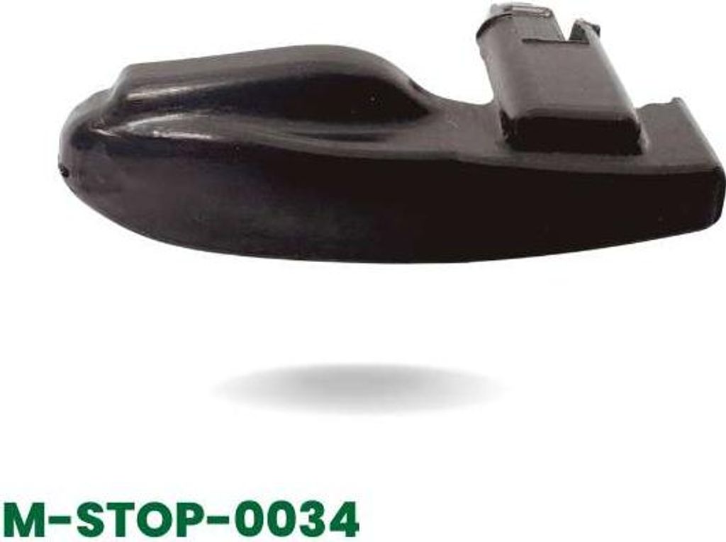 Montagefußabdeckung Typ S, felgenschonend, 68x14x9 mm