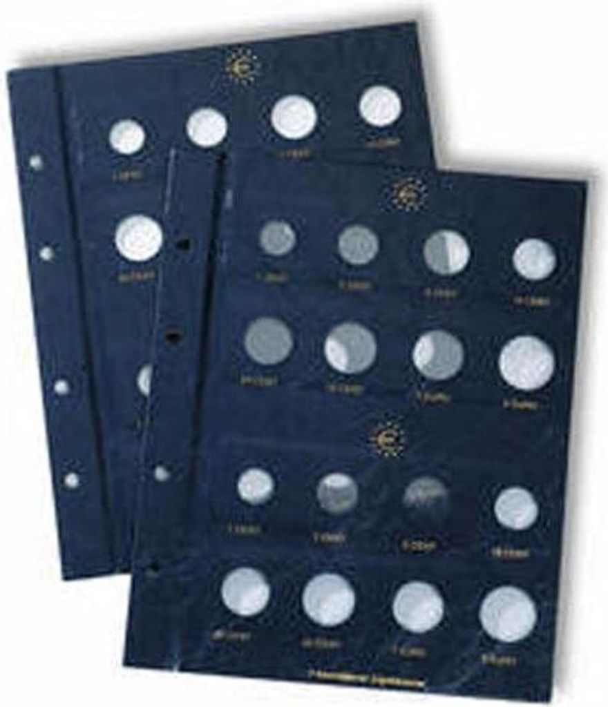 Münzblätter VISTA, Euro Kursmünzen, 2er Pack Image du produit 