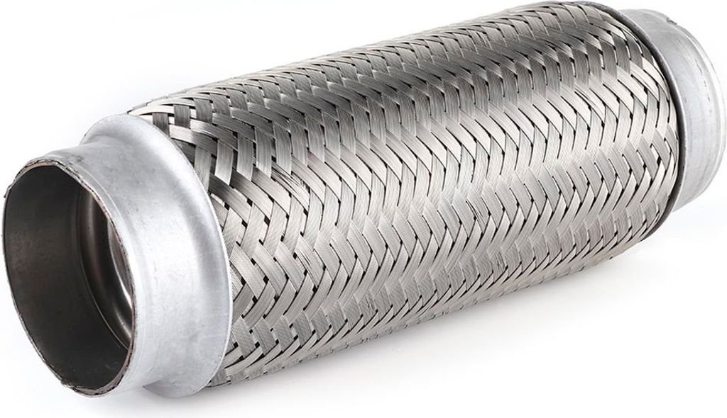 Edelstahl Auspuff Flexible Rohrflexi -Flexi -Reparatur -Rohr -Accessoires55x200 mm