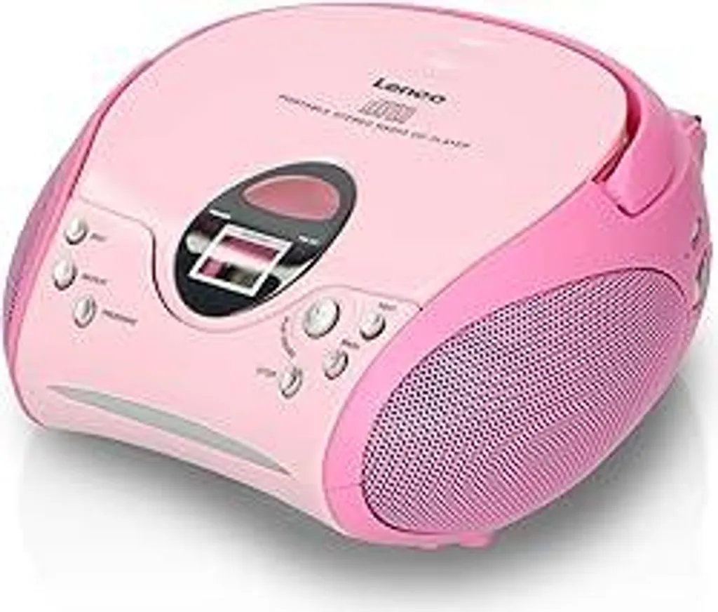 Lenco SCD-24 Rosa: Lo Stereo Boombox Vintage che non passa di moda