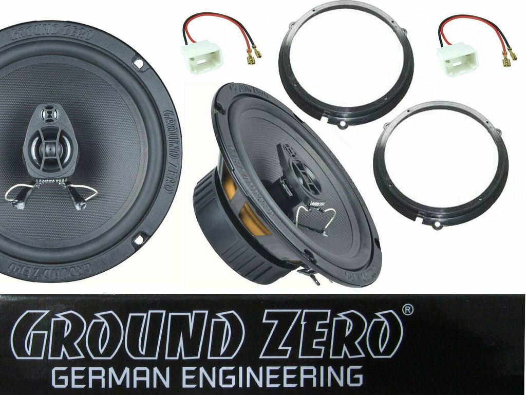 Ground Zero GZIF65X Lautsprecher Einbau Set für Ford Tourneo Custom 2012-2021 240 Watt