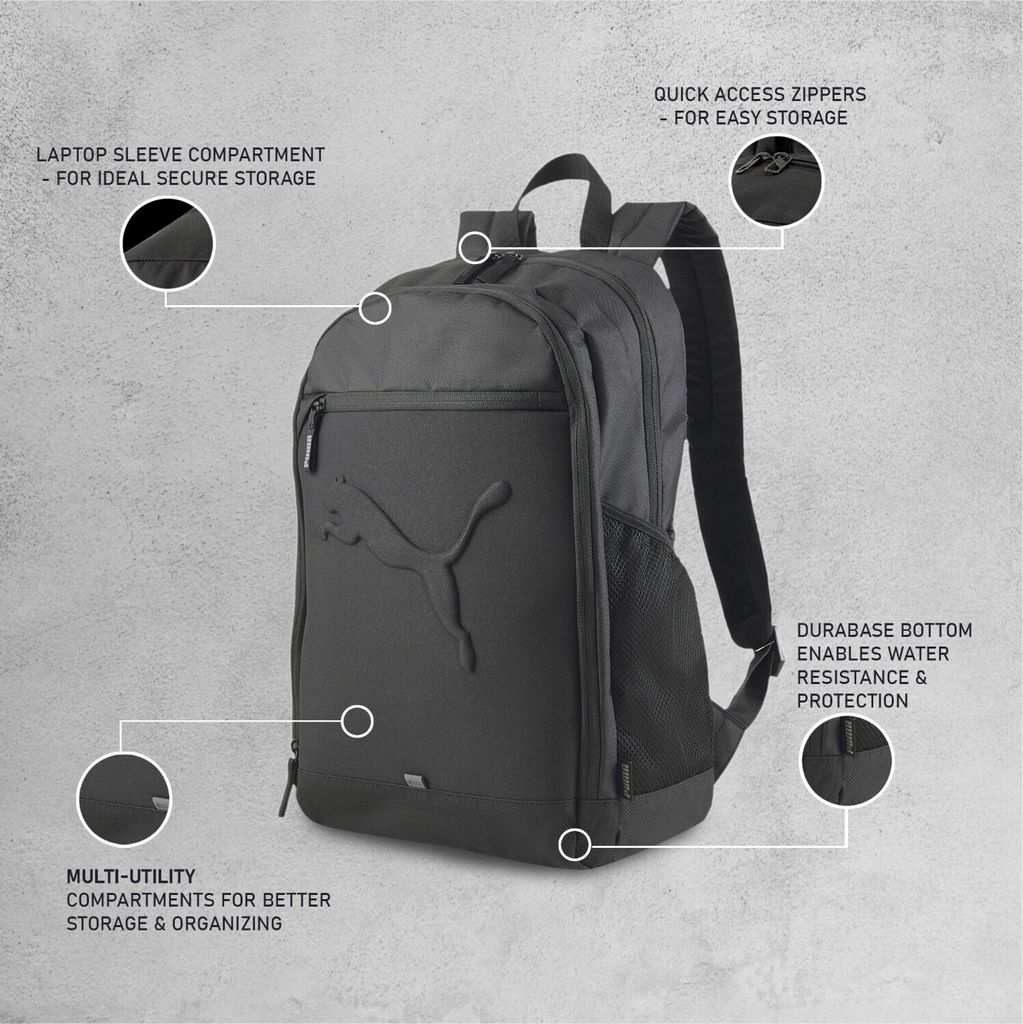PUMA Buzz Backpack BLACK - Produktbild 3