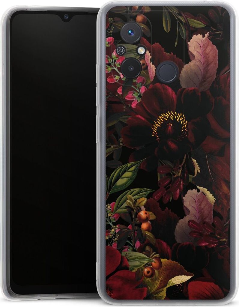 DeinDesign Handyhülle für Xiaomi Redmi 12C Silikon Hülle Case Smartphone Schutzhülle Blumen Utart Wiese