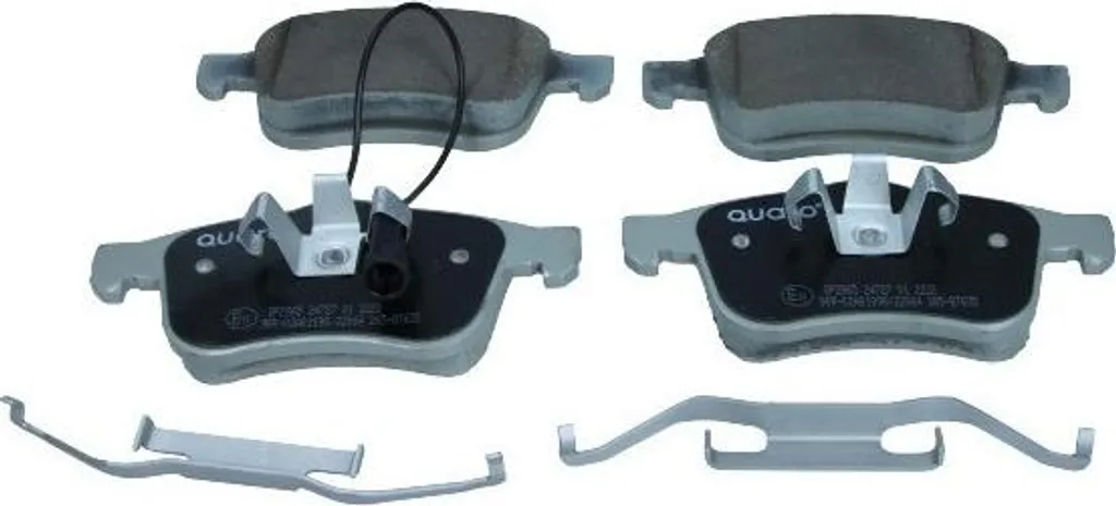 Jeu de Plaquettes de Frein Avant pour Fiat Doblo 10- et Opel Combo 2012