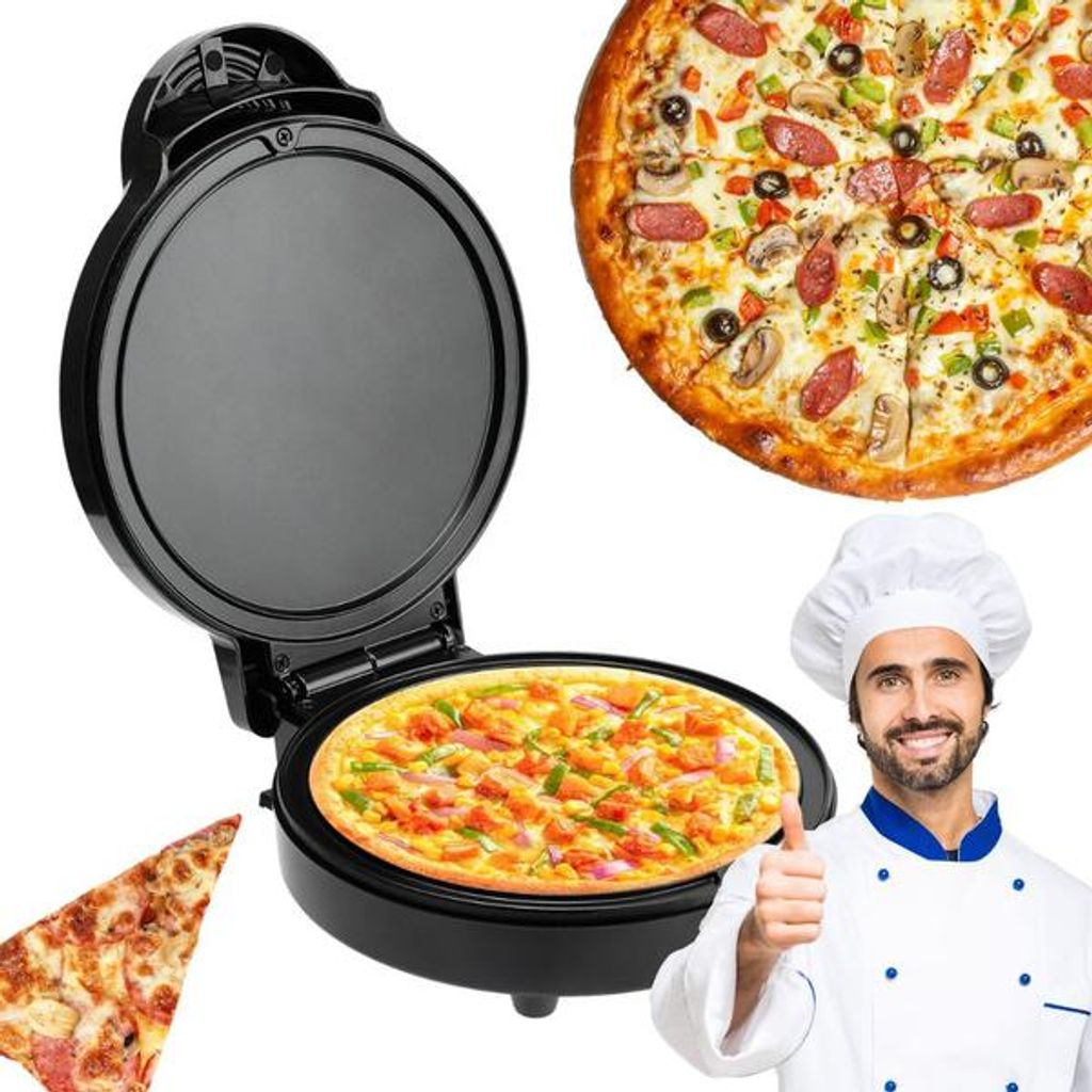 Verk 07292 Elektryczna patelnia do pizzy, 1000W Zdjęcie produktu 