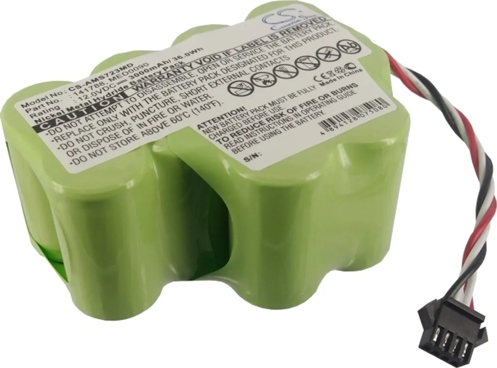 Batterie de Rechange pour Pompe à Infusion Alaris 7100e et 7130 Gold
