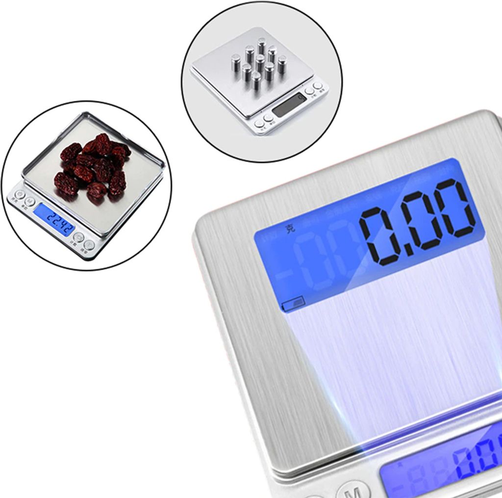 Feinwaage Mini Waage Digitale Küchenwaage Taschenwaage Produktbild 8