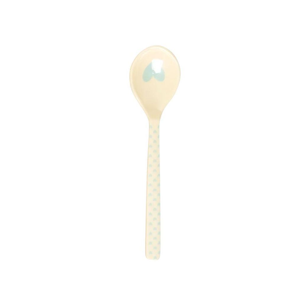 RICE - Melamin Löffel - Löffel klein / Teelöffel Hearts / Produktbild 
