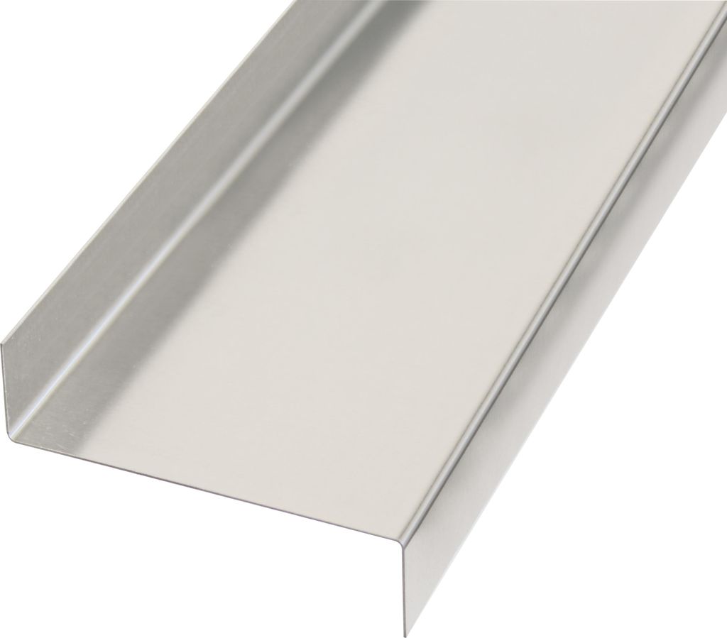 Alberts Glattblech Z-Form Aluminium natur 18 x 63 x 18 x Produktbild 