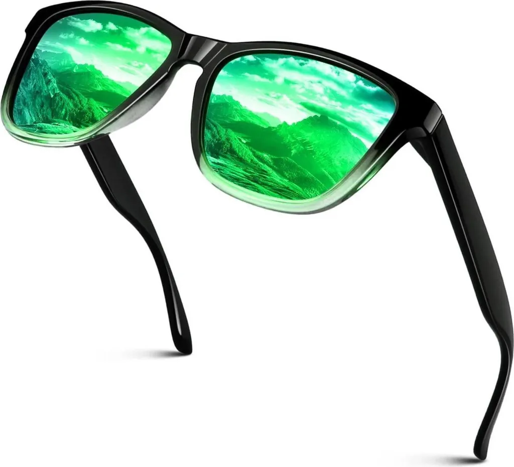 CGID Vintage Sunglasses Polarizzati - Occhiali da Sole Uomo Donna