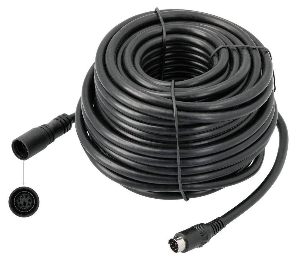 15 Meter Verlängerungskabel 6-PIN für Rückfahrkameras Produktbild 
