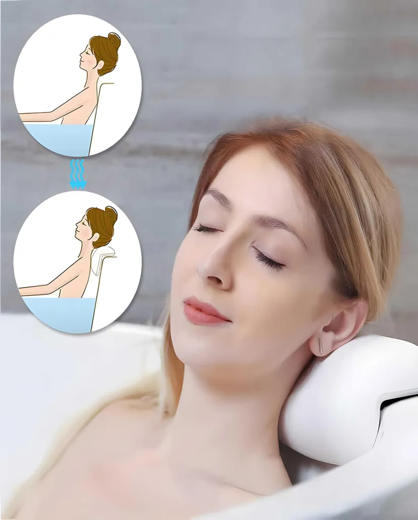 Coussin SPA Polyuréthane Blanc Haute Densité - Imperméable et Durable