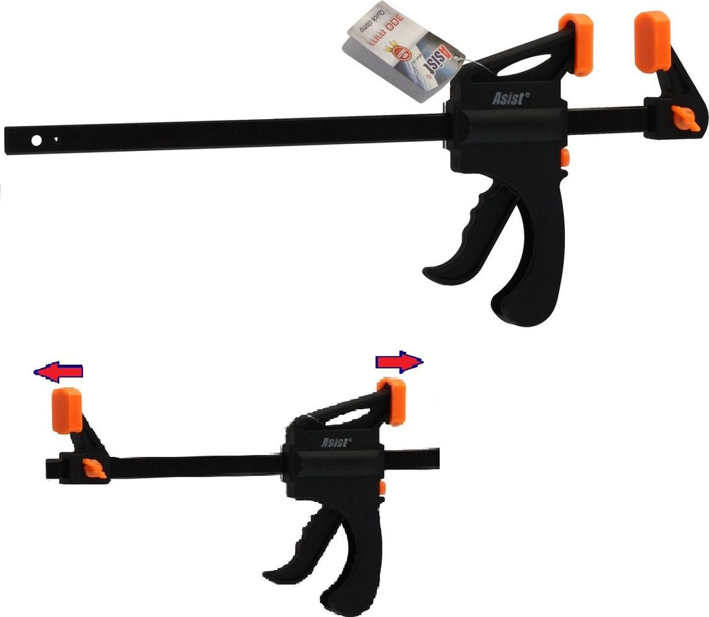 Tesárska svorka 300 mm ASIST 74-2330 Obrázok produktu 