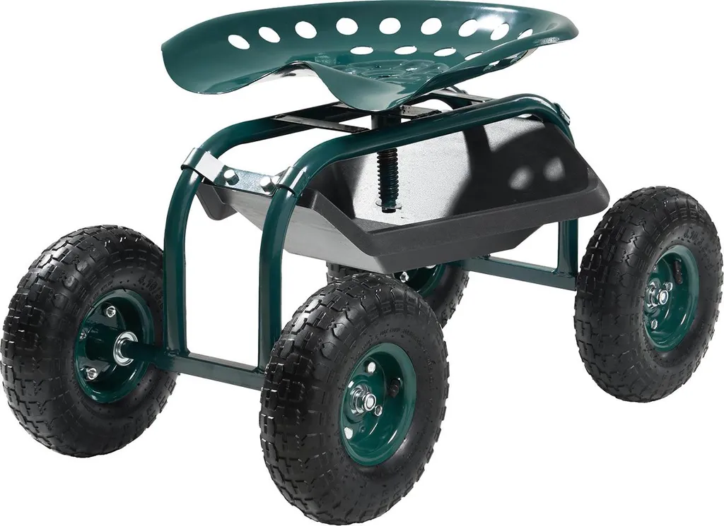 SucceBuy Siège de Jardin Mobile avec Roues Tout-Terrain 800x487mm