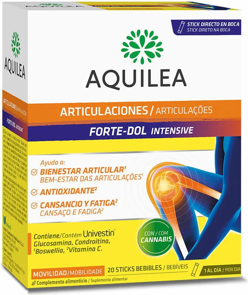 Aquilea Forte-Dol Articulations avec Sticks Buvables Haute Absorption