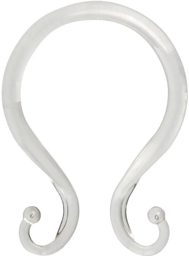 Double Crochets de Douche en Métal Solide - Pack de 12 - Finition Durable