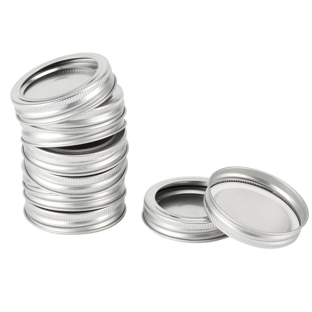 Glasdeckel,Deckel für Glasbehälter,Deckel zum Abdichten von Gläsern,Deckel für Gläser mit geteiltem Boden,Deckel für Konserven