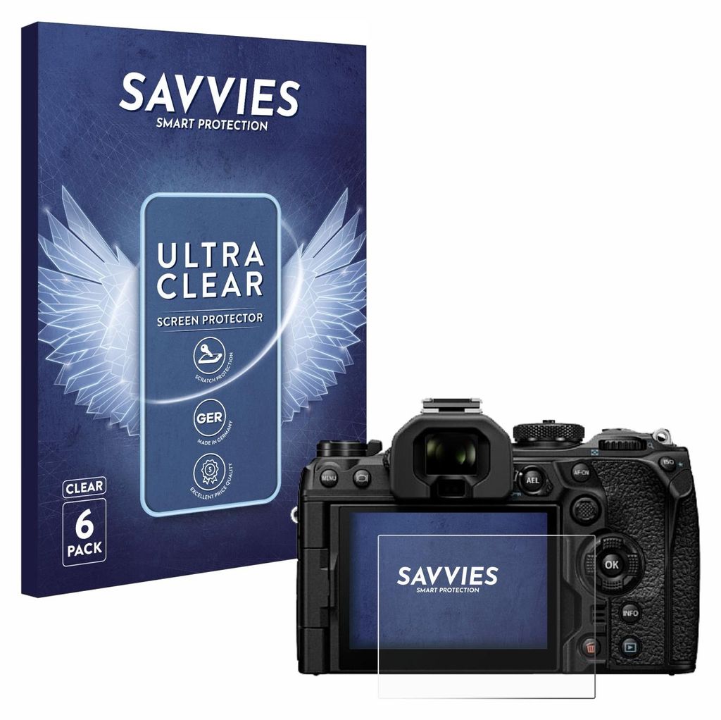 6x Für Olympus OM System OM-1 Mark II / OM-3 Schutzfolie Produktbild 