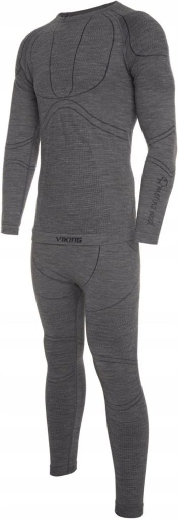 Viking Lan Pro Merino Set Base Layer Dark Grey 2XL Obrázek produktu 