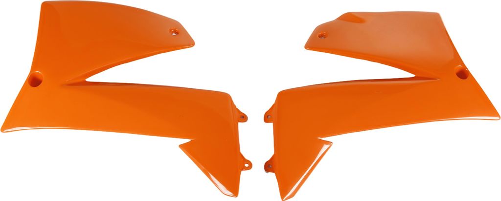 Kühlerverkleidung UFO PLAST 2-teilig Abdeckung Kühler, Farbe:orange OEM