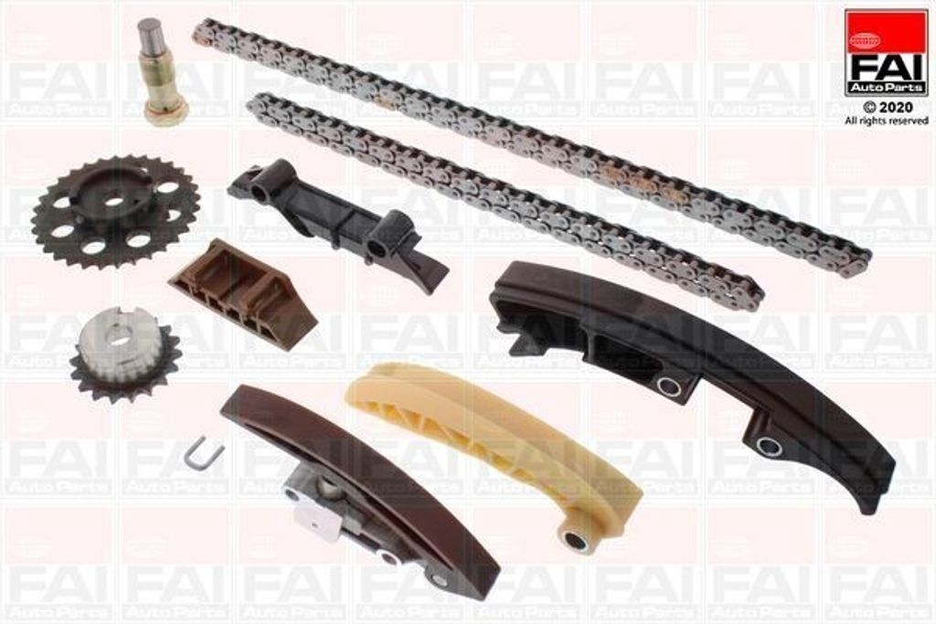 FAI AutoParts TCK320NG Steuerkettensatz Steuerkette für VW Golf IV Schrägheck (1J1) Golf V Schrägheck (1K1) Transporter V Bus Transporter IV Bus