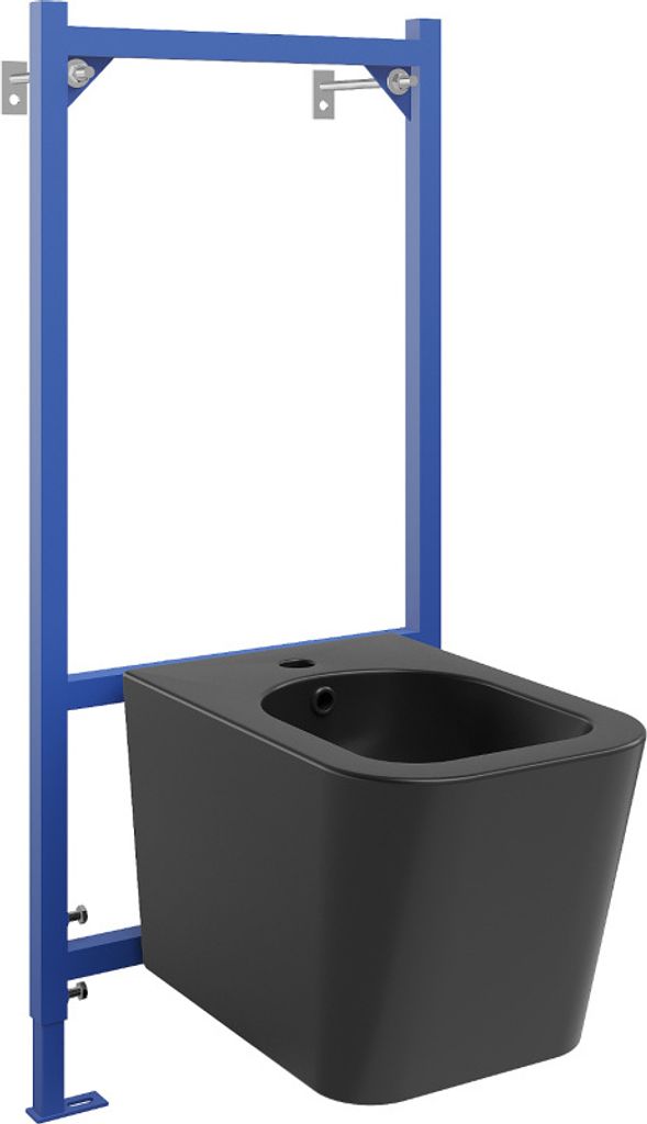 Mexen Felix B Unterputzmontageset mit Bidet Teo, Schwarz matt - 69935855185