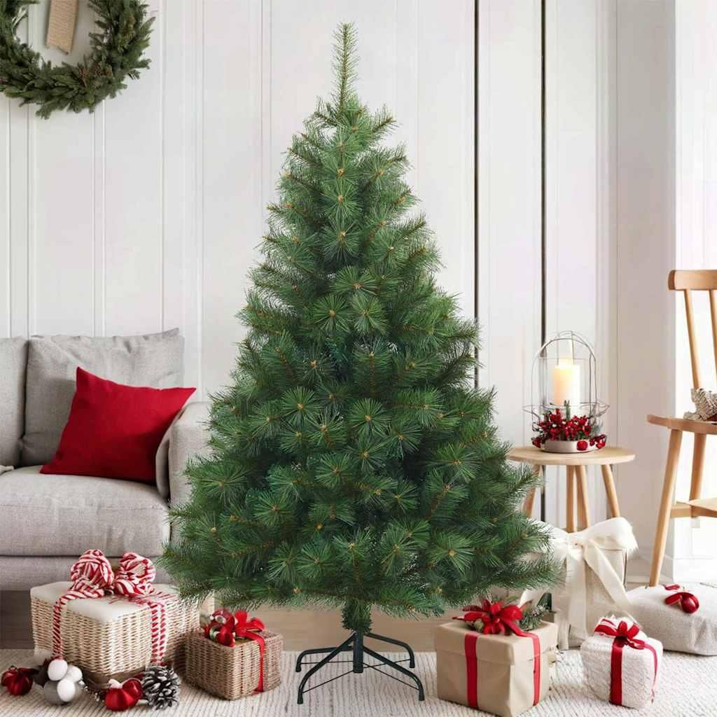 Maison Exclusive - Künstlicher klappbarer Weihnachtsbaum Grün 150 cm PVC, Stahl
