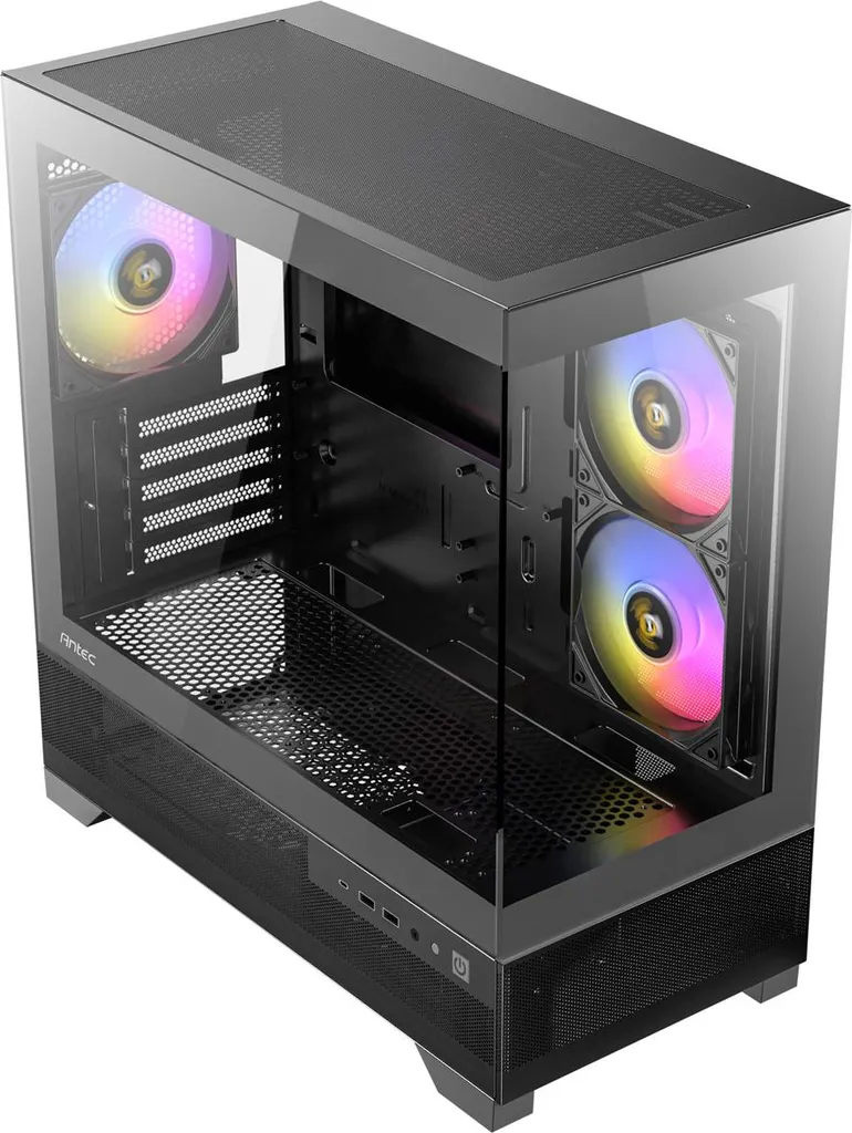 Antec CX500M ARGB Nero - Case Gaming Panoramic View 3 Ventole - 11