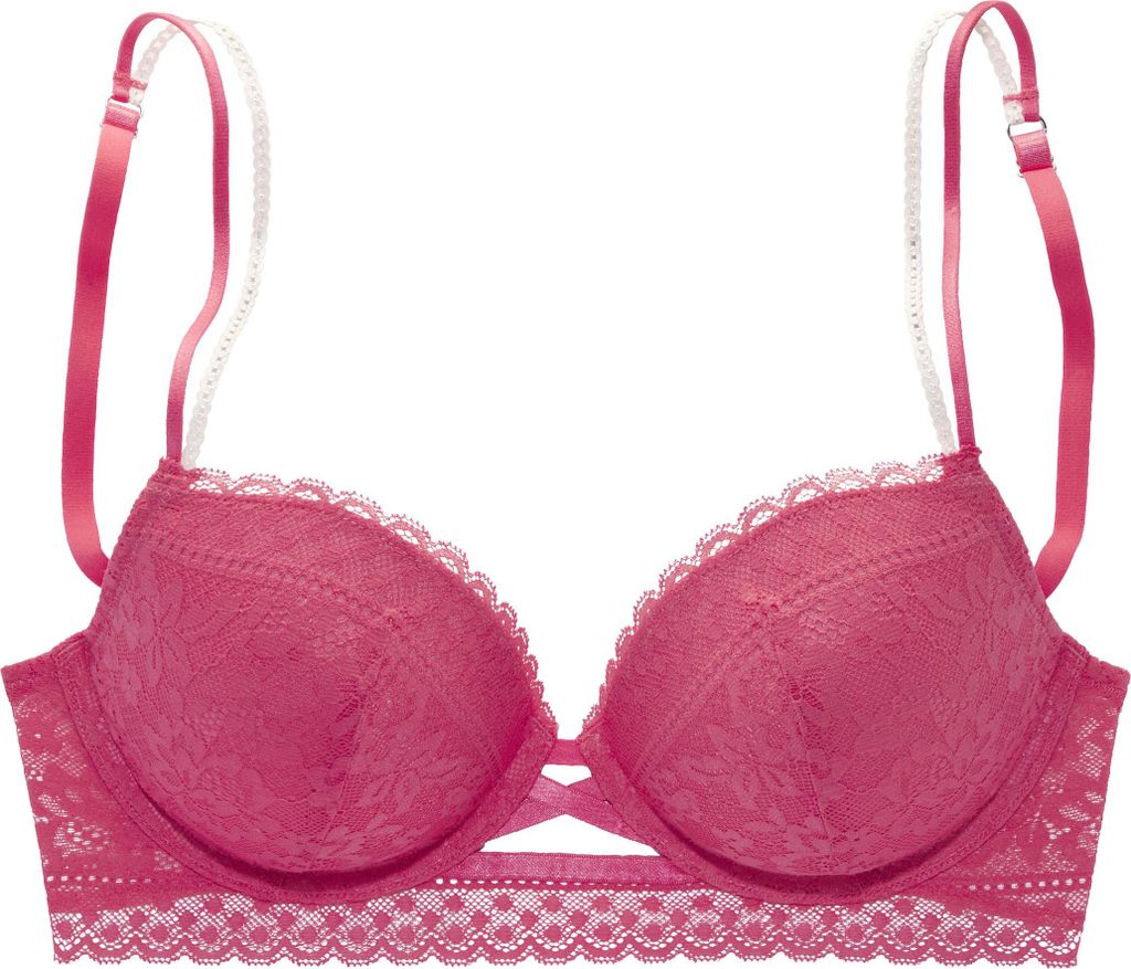 VIVANCE Push-up-BH Viola pink-rosé Größe 75 Cup C