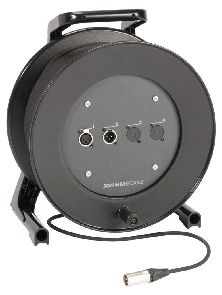 Mikrofonkabel SC-Primus, 2 x 0.50 mm² | XLR / XLR, NEUTRIK | 50,00m | schwarz