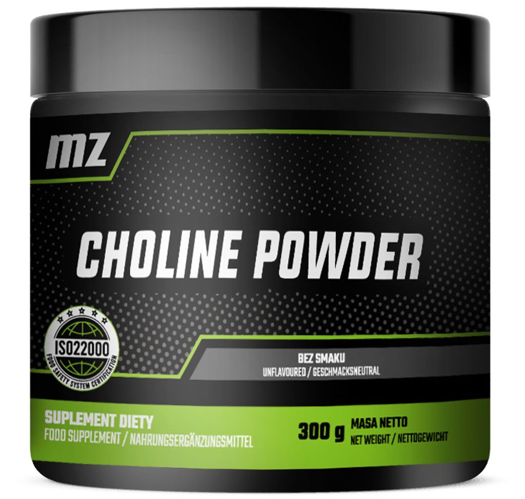 Cholin-Bitartrat-Pulver 300g - 1000 mg pro Portion - 300 Portionen