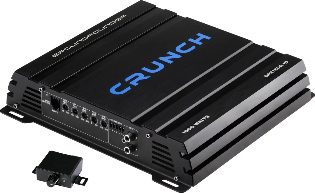 Amplificateur Crunch GPX1600.1D pour Subwoofer de Haute Performance