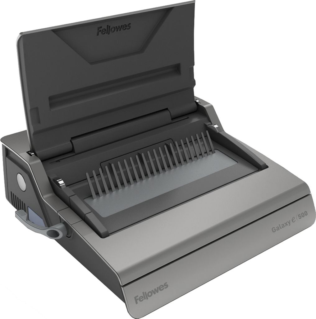 Fellowes Elektrisches Plastikbindegerät Galaxy E 500 silber bis DIN A4
