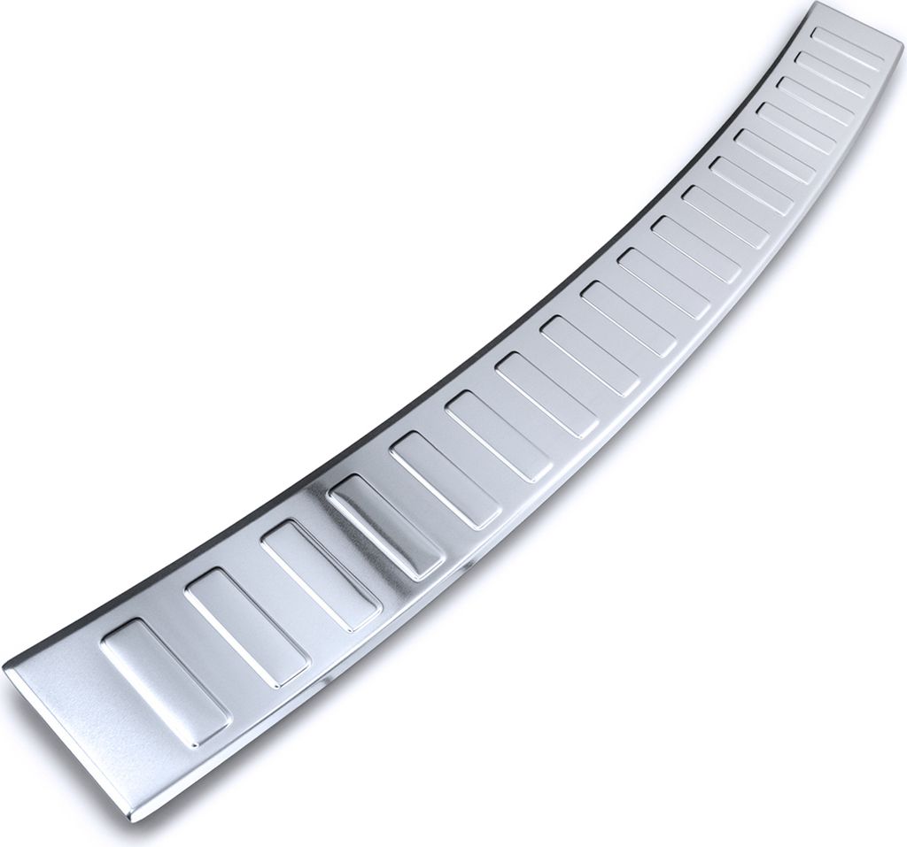 Ladekantenschutz passend für Ford Focus 4 Kombi Aluminium Abkantung ab Bj. 2018-, Farbe:Schwarz