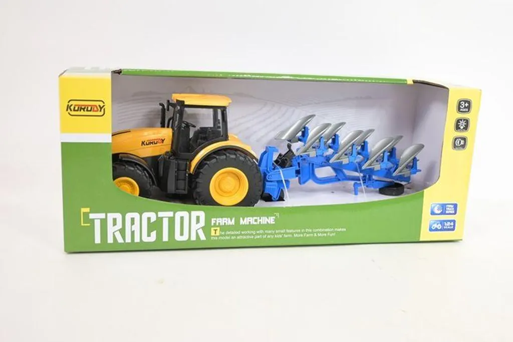 Tracteur à double charrue w/dw 5528 11274 - Modèle agricole robuste
