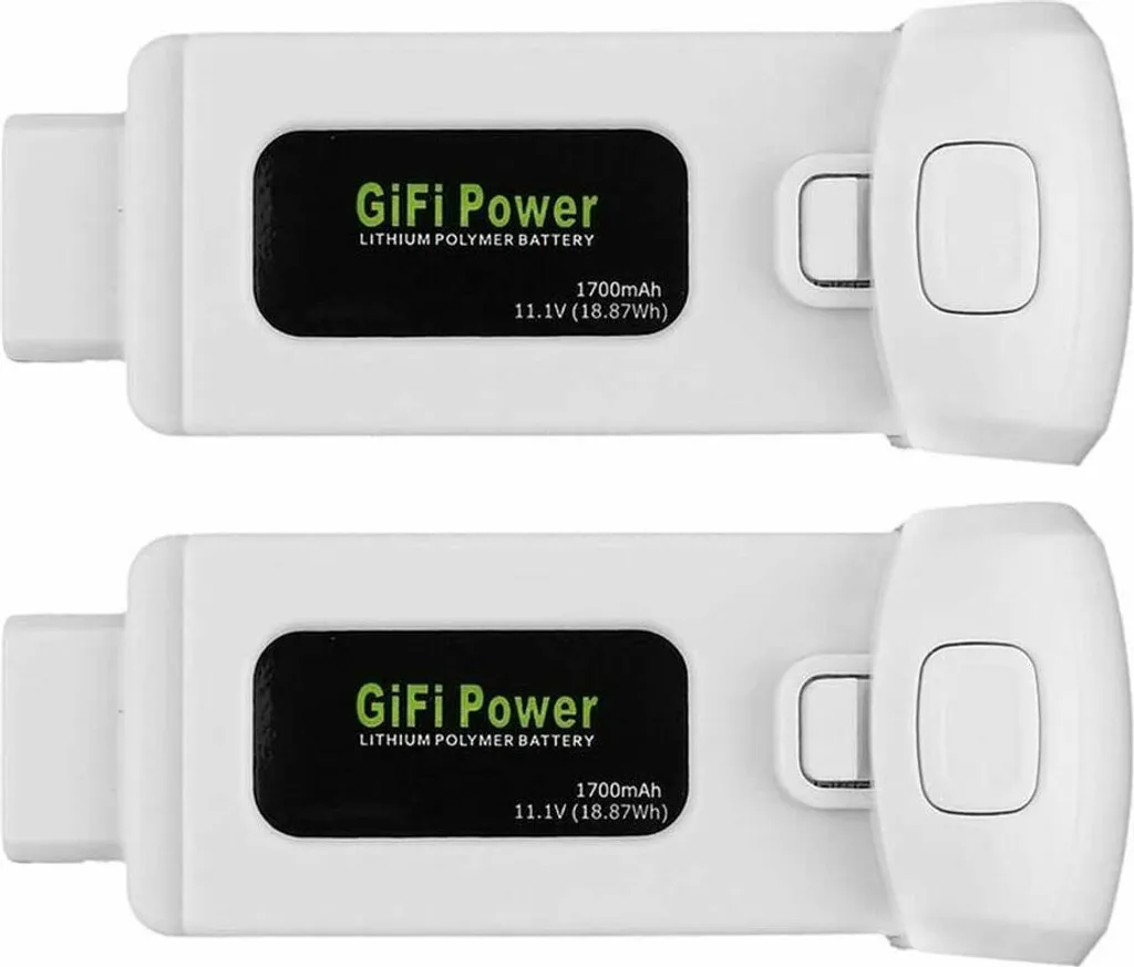 Batterie Lipo 3S 11,1V 1700mAh pour Quadricoptère Yuneec Breeze - 2pcs