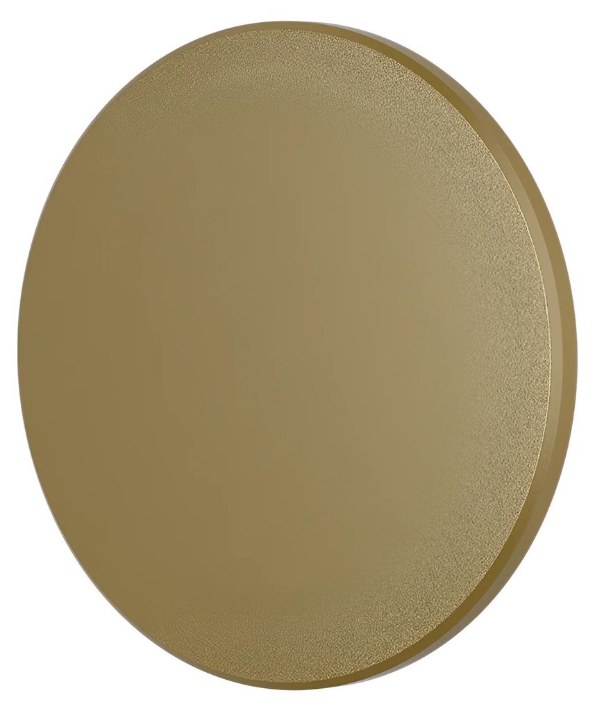 Braytron LED Wandleuchte Palermo Gold Ø22cm IP65 12W 1160lm Produktbild 