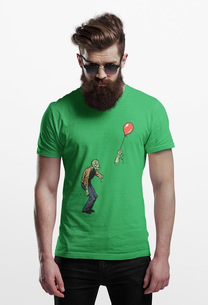 D&B 150 Uni Polo EB00029 Zombie Grün-Größe XL