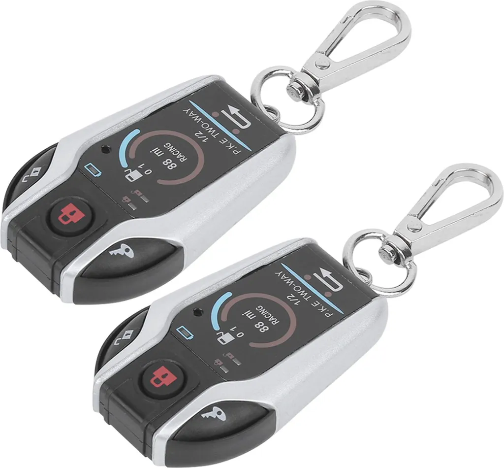 Système d'alarme 2 voies moto 12V avec télécommande antivol universelle