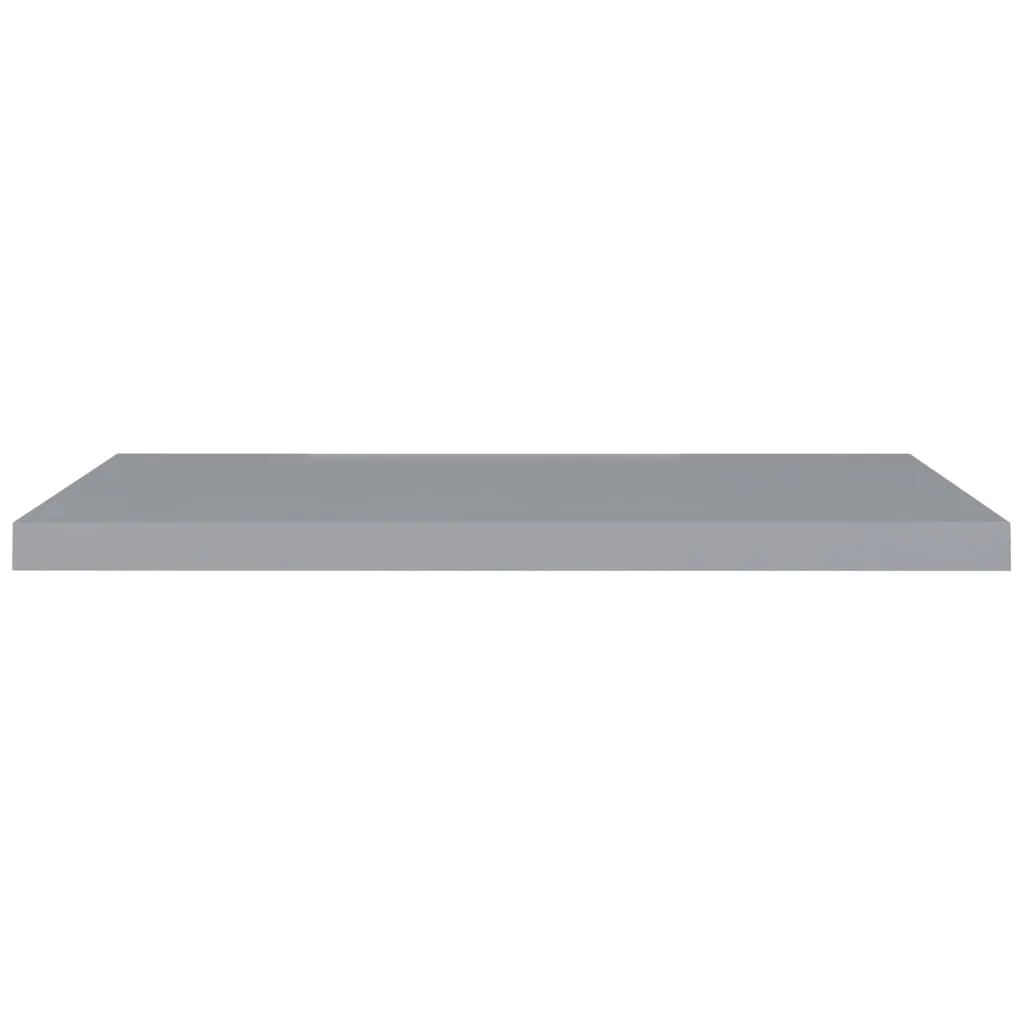 Mensola a Scomparsa Grigio 90x23.5cm | Arredo Moderno The Living Store - 4